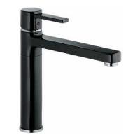 Смеситель для кухни Kludi черный (389738675)