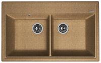 Кухонная мойка Florentina (Флорентина) Липси 820, коричневый