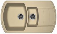 Кухонная мойка Florentina (Флорентина) Нире 860К, капучино