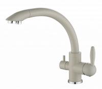 Смеситель для кухни Paulmark (Паульмарк) Essen Es213001-331, белый