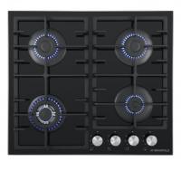 Газовая варочная панель MAUNFELD (Маунфилд) EGHG.64.33CB/G черный + ВИДЕО О ТОВАРЕ