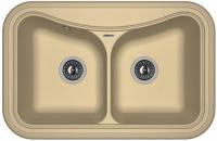 Кухонная мойка Florentina (Флорентина) Крит 780А, капучино