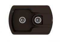 Кухонная мойка Florentina (Флорентина) Нире 760К, мокко