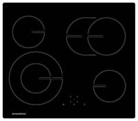 Электрическая варочная панель MAUNFELD (Маунфилд) MVCE59.4HL.1SM1DZT-BK