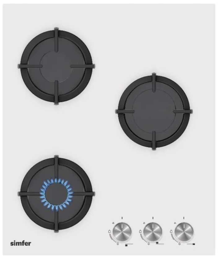 Газовая варочная панель Simfer (Симфер) H45N30W416 –  в интернет .