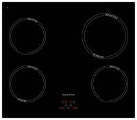 Индукционная варочная панель Zigmund-Shtain (Зигмунд-Штайн) CIS 299.60 BX