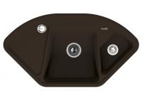 Кухонная мойка Florentina (Флорентина) Капри, мокко
