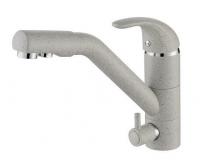 Смеситель для кухни Paulmark (Паульмарк) Holstein Ho213013-310, серый