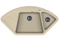 Кухонная мойка Florentina (Флорентина) Веста, шампань