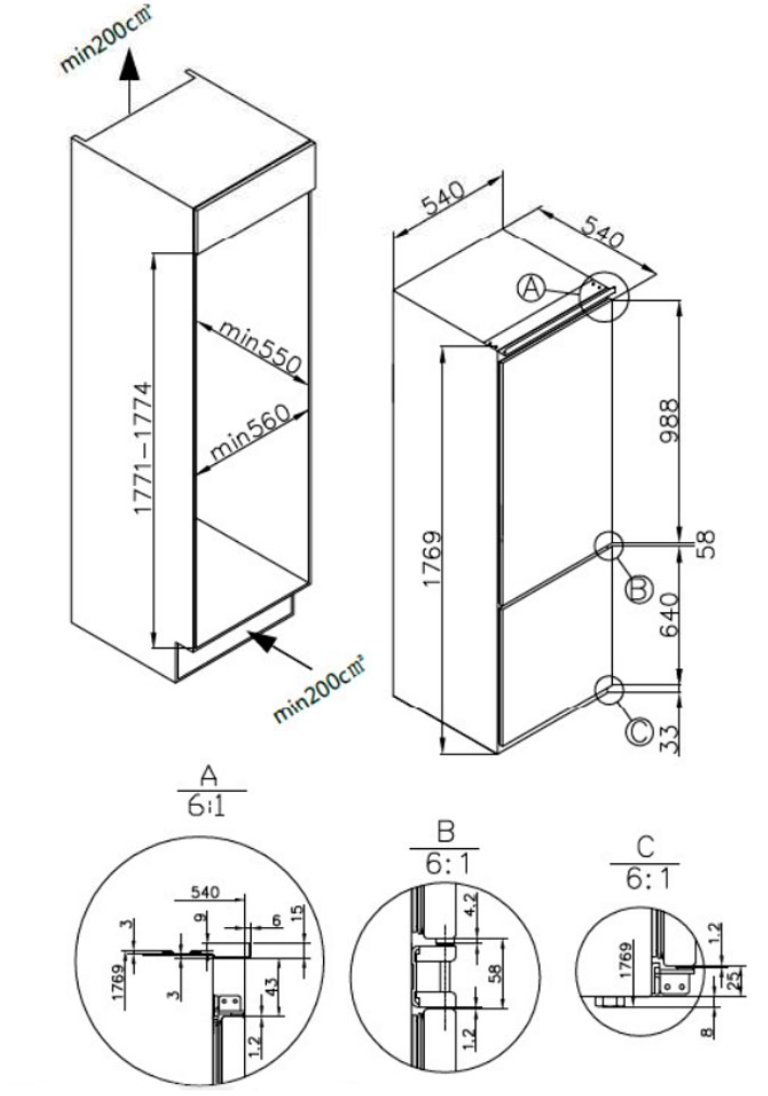 Beko bcha2752s схема встройки