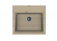 Кухонная мойка Florentina (Флорентина) Липси 600, песочный