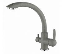 Смеситель для кухни Paulmark (Паульмарк) Essen Es213001-310, серый