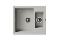 Кухонная мойка Florentina (Флорентина) Липси 580К, грей