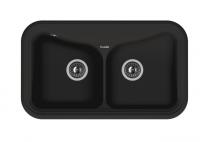 Кухонная мойка Florentina (Флорентина) Крит 860, антрацит
