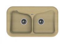Кухонная мойка Florentina (Флорентина) Крит 860, бежевый