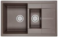 Кухонная мойка Granula (Гранула) GR-7802 es, эспрессо