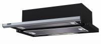 Встраиваемая вытяжка Krona (Крона) KAMILLA slim 600 black/inox (2 мотора)