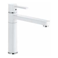 Смеситель для кухни Kludi белый (389739175)