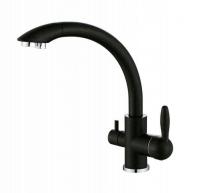 Смеситель для кухни Paulmark (Паульмарк) Essen Es213001-308, черный