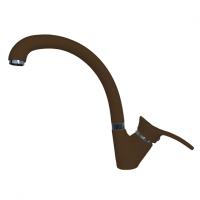 Смеситель FL-03 Омега, цвет мокко