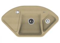 Кухонная мойка Florentina (Флорентина) Капри, бежевый