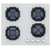 Газовая варочная панель MAUNFELD (Маунфилд) EGHG.64.2CW/G белый + ВИДЕО О ТОВАРЕ