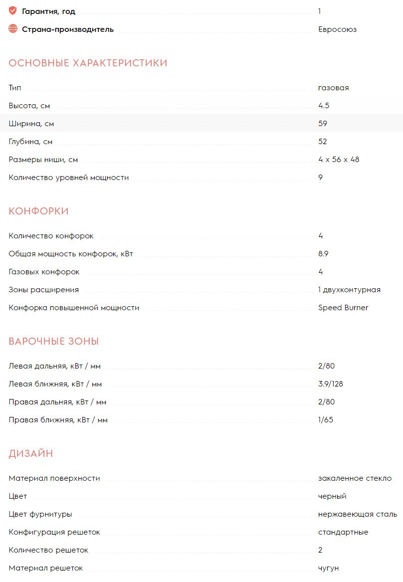 Газовая варочная панель Electrolux KGG64362K - купить с доставкой в ...