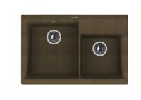 Кухонная мойка Florentina (Флорентина) Касси 780, коричневый