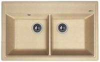 Кухонная мойка Florentina (Флорентина) Липси 820, песочный