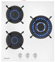 Газовая варочная панель Weissgauff (Вайсгауф) HGG 451 WGV Nano Glass