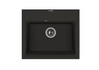 Кухонная мойка Florentina (Флорентина) Липси 600, черный