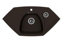 Кухонная мойка Florentina (Флорентина) Сардиния, мокко