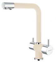 Смеситель с фильтром для кухни Florentina Арес AV, шампань