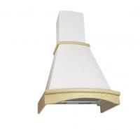 Вытяжка Elikor (Эликор) Ротонда 60 (бежевый/дуб бел патина)