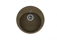 Кухонная мойка Florentina (Флорентина) Лотос 510, коричневый