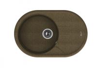 Кухонная мойка Florentina (Флорентина) Лотос 780, коричневый