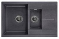 Кухонная мойка Granula (Гранула) GR-7802 bl, черный