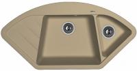 Кухонная мойка Florentina (Флорентина) Веста, капучино