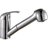 Смеситель для кухни Rossinka с вытяжным изливом (C40-25)