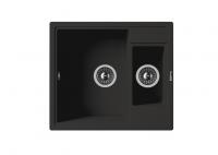 Кухонная мойка Florentina (Флорентина) Липси 580К, антрацит