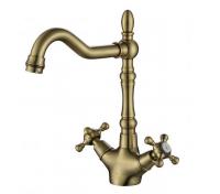 Смеситель для кухни Paulmark (Паульмарк) Essen Es226001-1-BR, бронза