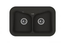 Кухонная мойка Florentina (Флорентина) Крит 780А, черный