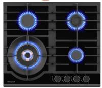 Газовая варочная панель Weissgauff (Вайсгауф) HGG 6441 BG Brass