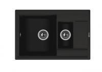 Кухонная мойка Florentina (Флорентина) Липси 780К, антрацит