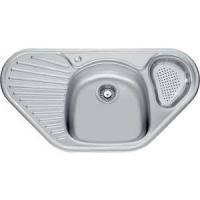 Кухонная мойка Franke (Франке) MOL 651 E 3 1/2 вентиль-автомат нерж лайнен