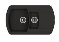 Кухонная мойка Florentina (Флорентина) Нире 860К, черный