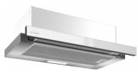 Встраиваемая вытяжка Elikor (Эликор) Интегра GLASS 50Н-400-В2Д нержавеющая сталь/стекло белое