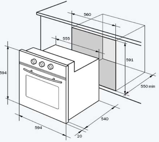 Газовый духовой шкаф delonghi fgx 4