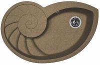 Кухонная мойка Florentina (Флорентина) Наутилус, Коричневый