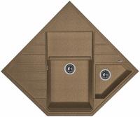 Кухонная мойка Florentina (Флорентина) Бомбей, коричневый